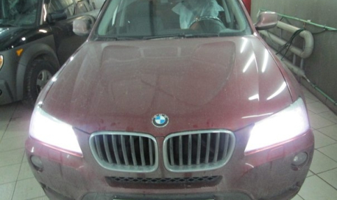 Чип-тюнинг на BMW X3 F25 2.0D 184hp 2012 года выпуска